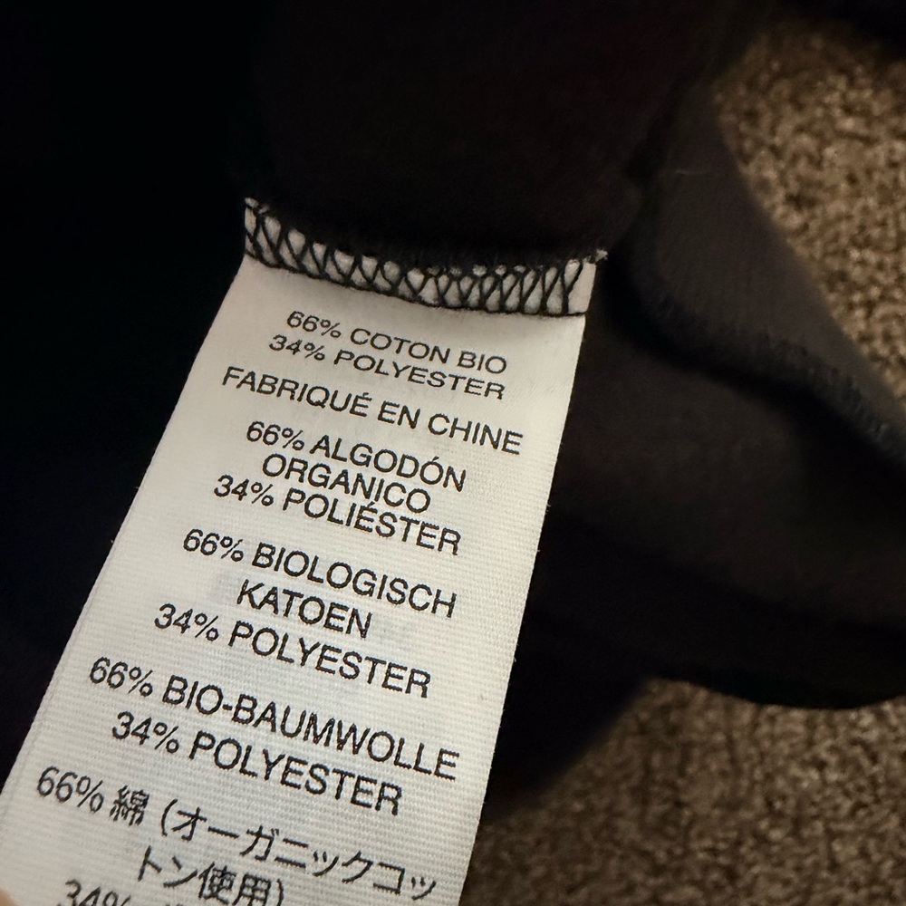 Vuori Restore Oversized Hoodie Women's L Black Zip Up - Picture 8 of 10
